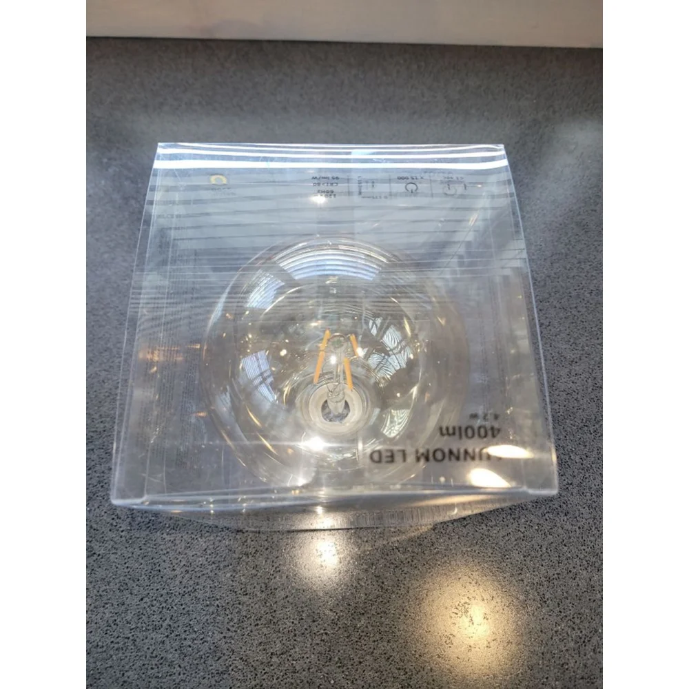 IKEA LUNNOM LED Globe Bulb 400lm E26 2200K 4.2W Warm Vintage Style New